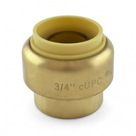 3/4" Push To Connect Plug/Cap, Lead-Free