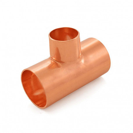 1-1/2" x 1-1/2" x 1-1/4" Copper Tee