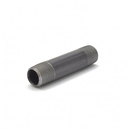 1/2" x 3-1/2" Black Pipe Nipple