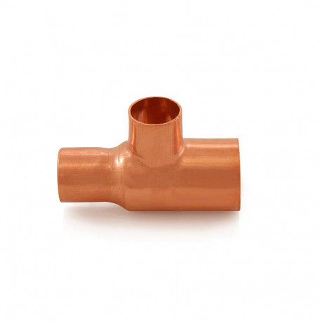 3/4" x 1/2" x 3/4" Copper Tee