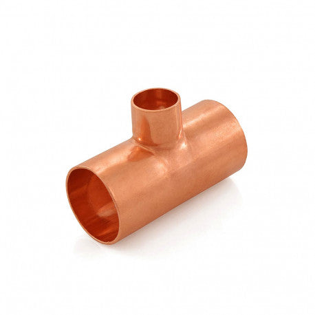 1" x 1" x 1/2" Copper Tee