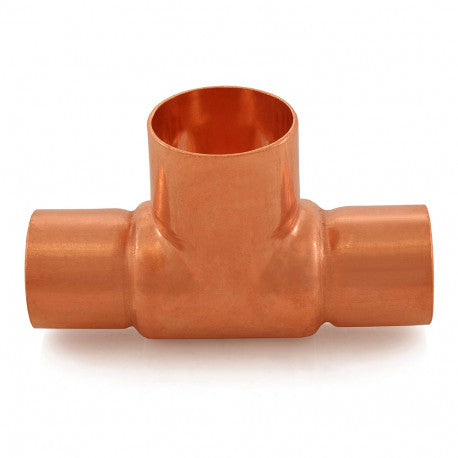 1" x 1" x 1-1/4" Copper Tee