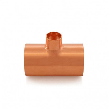 1-1/4" x 1-1/4" x 1/2" Copper Tee