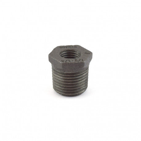 1/2" x 1/4" Black Bushing