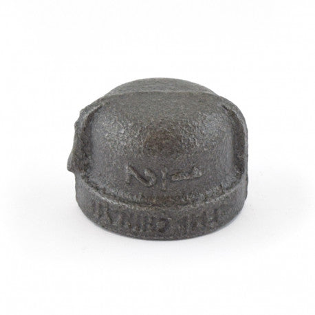 1/2" Black Cap