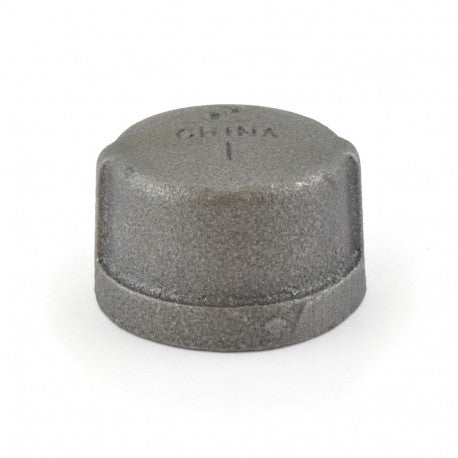 1" Black Cap