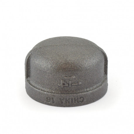 1-1/2" Black Cap