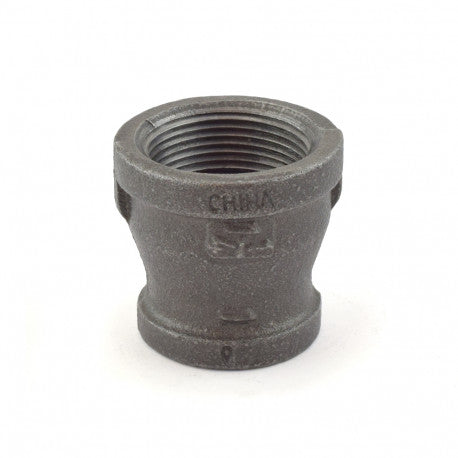 1-1/4" x 1" Black Coupling